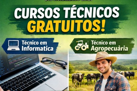 Escola Estadual abre cadastro para cursos técnicos gratuitos em Fortaleza de Minas